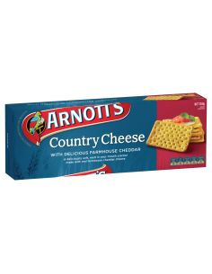 Arnotts Crackers Country Cheese 250g x 1